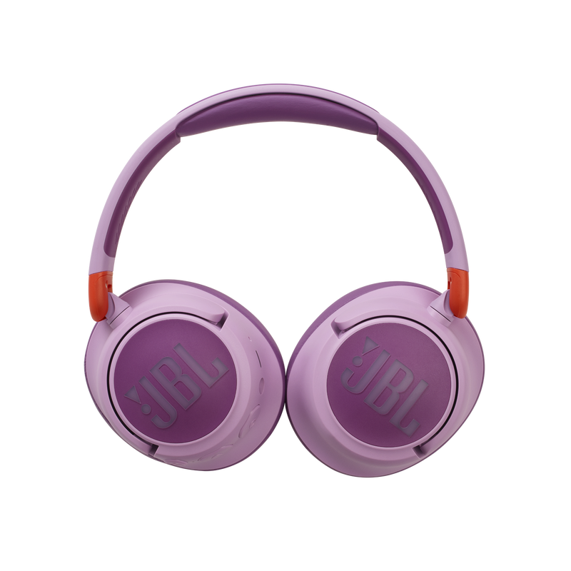 JBL JR 460NC - Pink - Wireless over-ear Noise Cancelling kids headphones - Detailshot 2 image number null